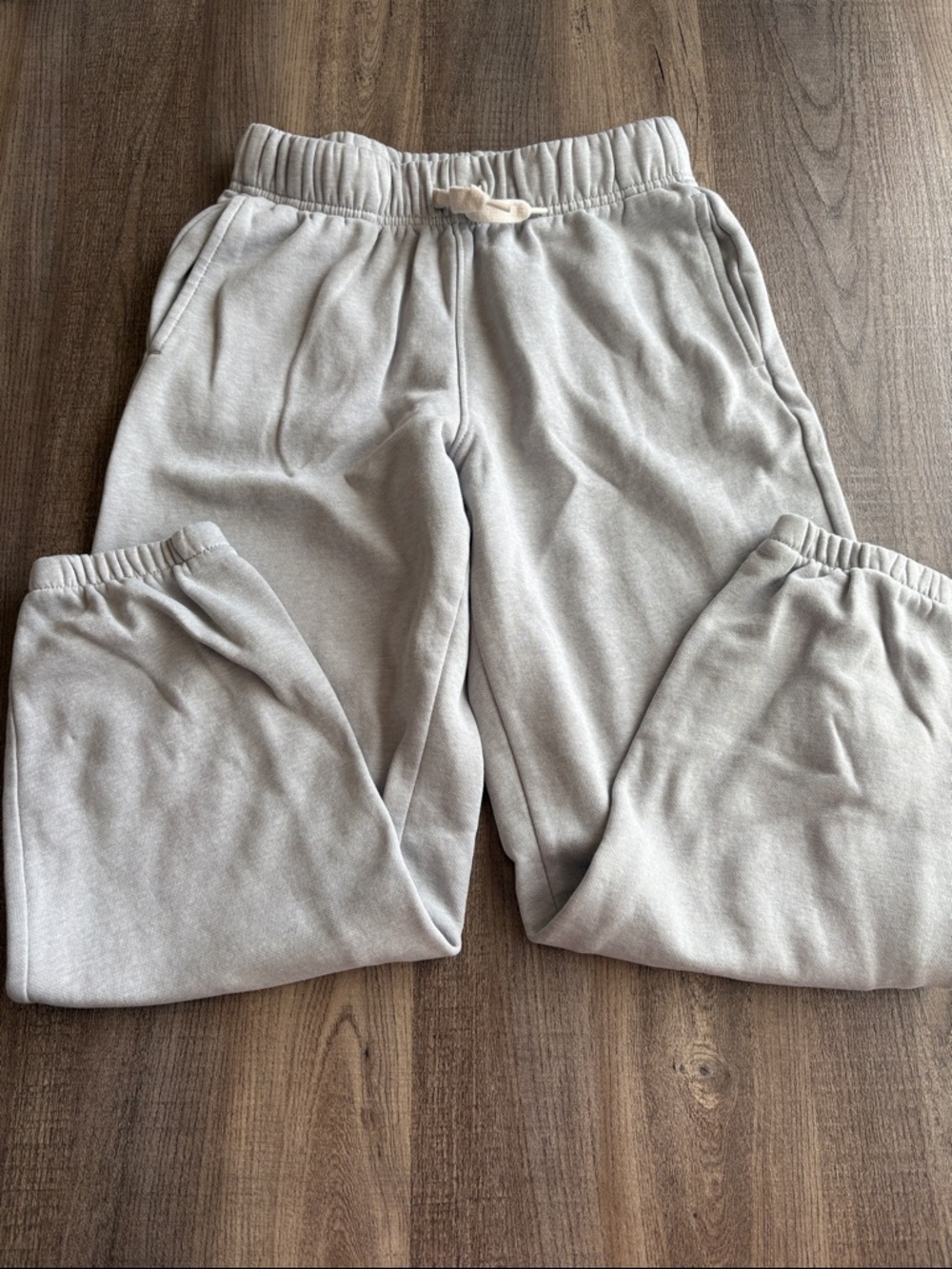 Old Navy Kids Light Gray Drawstring Sweatpants